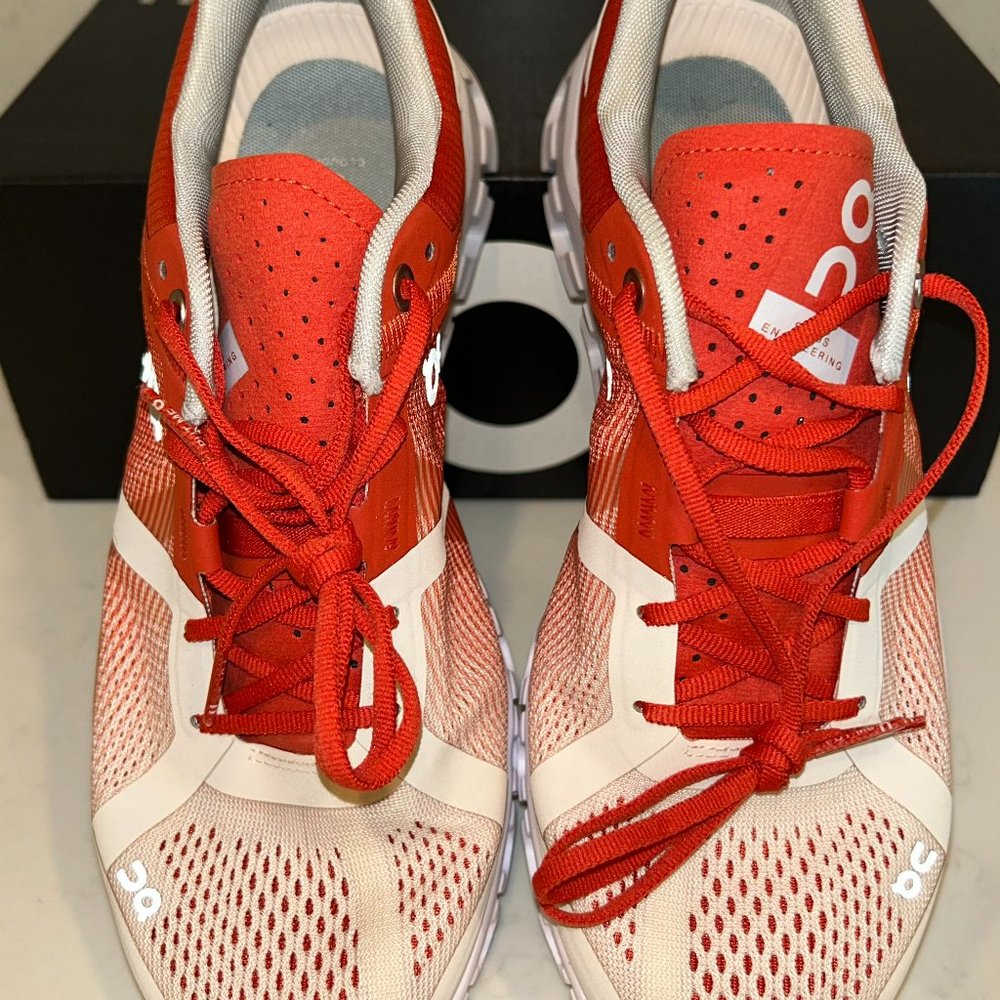 On Cloud Cloudflow Women’s Sneakers - Rust Rose Color